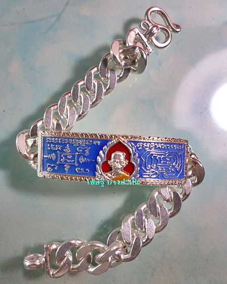 เลสหลวงพ่อรวย วัดตะโก ๒บาทลงยา แยกจากชุดกรรมการ สร้าง๙๙๙ชุดปี๕๘ รุ่นรวยทันใจ ป้ายแดง เดิมๆ