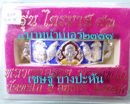 เลสหลวงพ่อรวย วัดตะโก ๔บาทลงยา ปี๕๗ รุ่นไตรมาส๙๓ เข้าแถวจำกัดจำนวนเช่าครับ ป้ายแดง