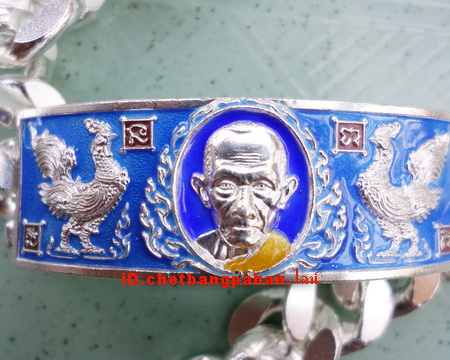 เลสหลวงพ่อรวย วัดตะโก ๔บาทลงยา ปี๕๗ รุ่นอายุวัฒนมงคล๙๔ ป้ายแดง