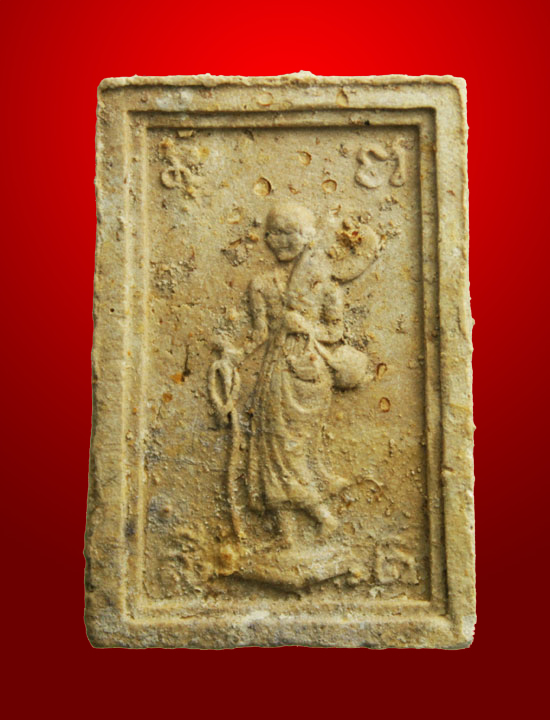 1,500.- พระสมเด็จหลังพระสิวลี หลวงพ่อกวย วัดโฆสิตาราม จ.ชัยนาท ปี 2515 พิมพ์ใหญ่ เอวเล็ก (๑) 