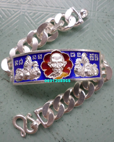 เลสหลวงพ่อรวย วัดตะโก ๔ บาทลงยา ปี๕๗ รุ่นสรงน้ำเสาร์๕ ป้ายแดง