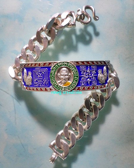 เลสหลวงพ่อรวย วัดตะโก ๔บาทลงยา ปี๕๘ รุ่นรวยสมใจนึก ป้ายแดง เดิมๆ