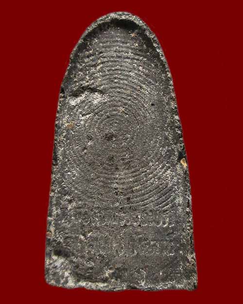 พระผงหลวงปู่ทวด เหยียบน้ำทะเลจืด วัดช้างให้ จ.ปัตตานี รุ่น"ปลดหนี้ รวย รวย รวย" ปี ๒๕๓๙ เนื้อผงว่าน