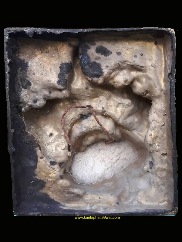 พระบูชาหน้าตัก 9 นิ้ว หลวงปู่สรวง (เทวดาเล่นดิน) วัดไพรพัฒนา อ.ภูสิงห์ จ.ศรีษะเกษ