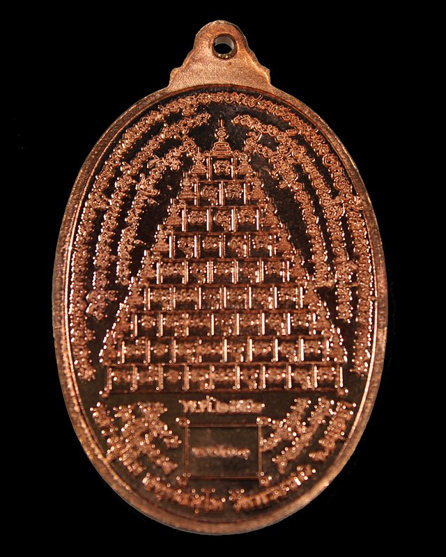 เหรียญแปดรอบหลวงปู่ทิม วัดพระขาว เนื้อทองแดง ปี2552