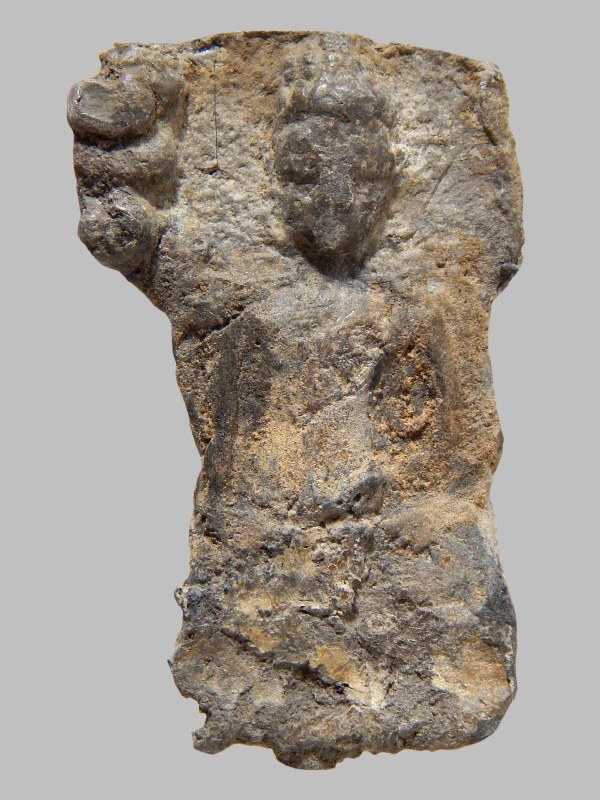 พระมเหศวร พิมพ์ใหญ่ เนื้อชินเงิน กรุวัดพระศรีรัตนมหาธาตุ จ.สุพรรณบุรี 