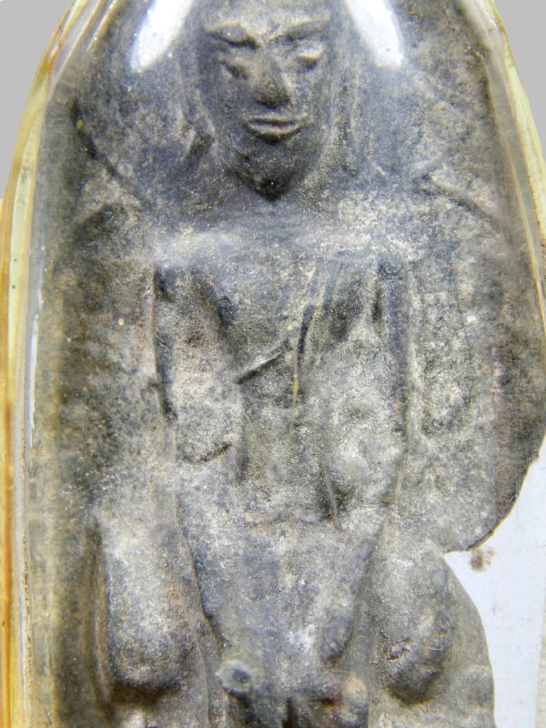 พระปางป่าเลไลย์ สนิมแดง กรุท่าเสา จ.กาญจนบุรี