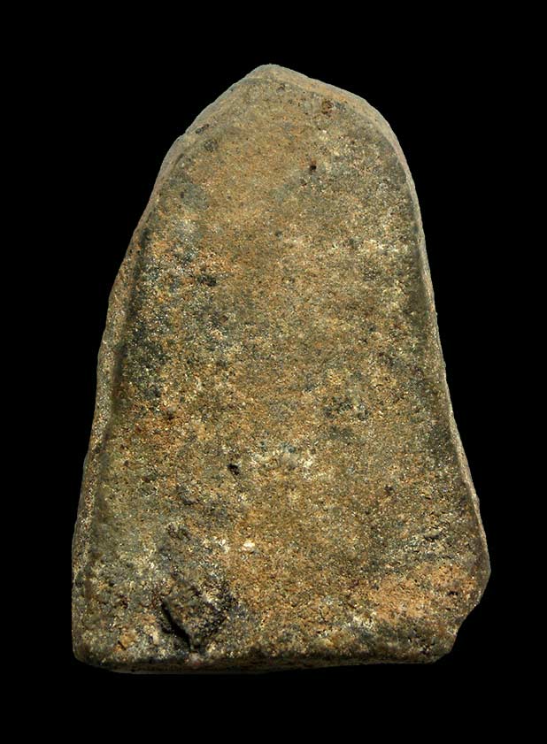 พระหัวใจกำแพงพิมพ์เดี่ยว พิมพ์ใหญ่ เนื้อดินกรุเตาทุเรียง จ.สุโขทัย