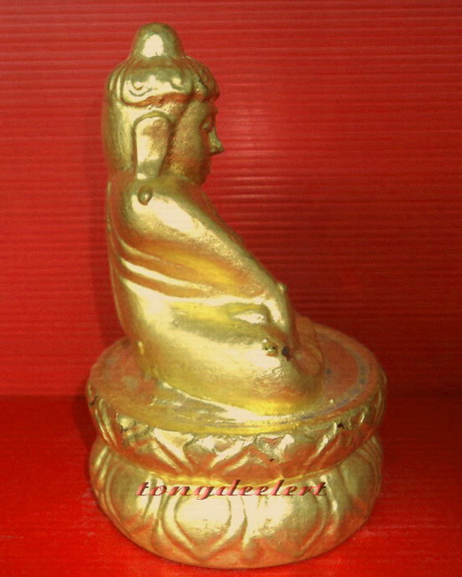 พระบัวเข็มทาทอง ศิลปะมอญพม่า สวยมากค่ะ