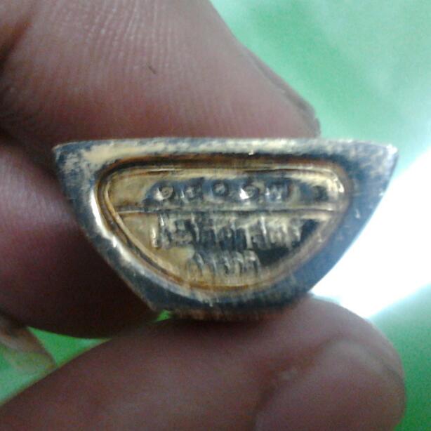 หลวงพ่อโสธร 80ปีกรมตำรวจ เนื้อเงินชุบสามกษัตริย์ หมายเลข14017