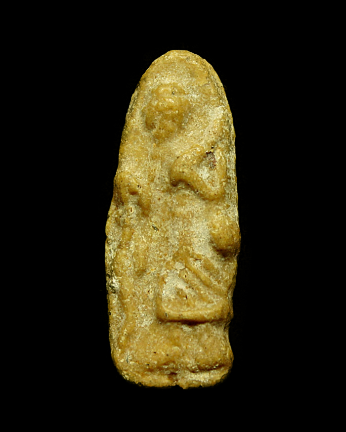 พระสิวลี หลวงพ่อกวย เนื้อผงน้ำมัน องค์ที่2