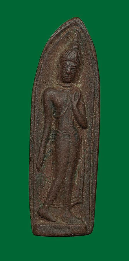 พระลีลาถ้ำหีบพิมพ์ใหญ่ หลวงพ่อกวย เนื้อว่านสบู่เลือด