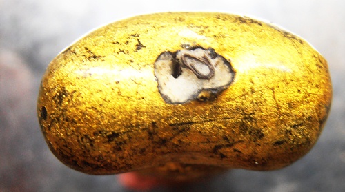 ปิดตาเงินใหลมาหลวงปู่หมุน ฝังตระกรุด ออกวัดซับลำใย จารปากกาสวยๆครับ