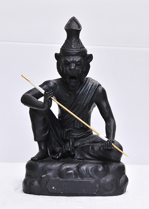 พระบูชาบรมครูพ่อปู่ฤาษีสมิงพรายทรงเข็มสัก "ไหว้ครู 59" 5 นิ้วพระอาจารย์สุรศักดิ์ ถาวโร วัดดาวดึงษ์บน