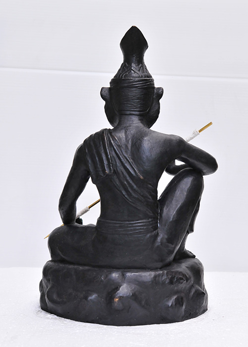 พระบูชาบรมครูพ่อปู่ฤาษีสมิงพรายทรงเข็มสัก "ไหว้ครู 59" 5 นิ้วพระอาจารย์สุรศักดิ์ ถาวโร วัดดาวดึงษ์บน