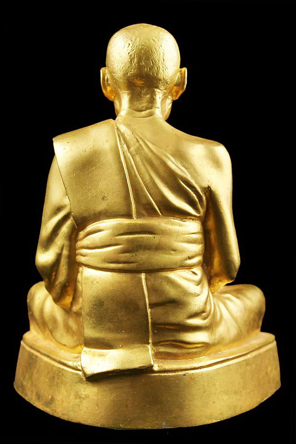 พระบูชาพระครูสาสนกิจบริหาร(หลวงพ่อเพิ่ม) วัดคมบาง อ.เมือง จ.จันทบุรี หน้าตัก 5 นิ้ว