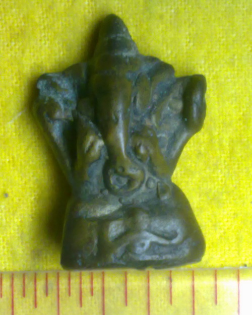 รูปหล่อลอยองค์ พระพิฆเนศ ศิลปเขมร 