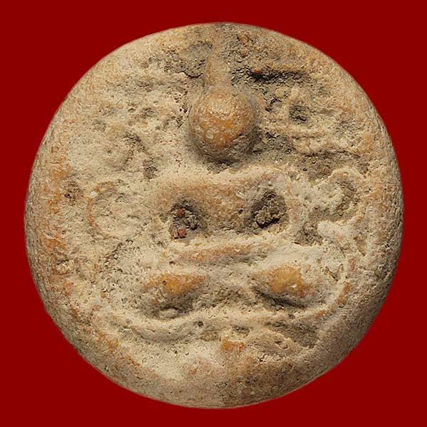 หลวงพ่อปานกรุวัดคู้สลอดพิมพ์จันทร์ลอยมีเปลือกดูง่ายสวยแชมป์#2