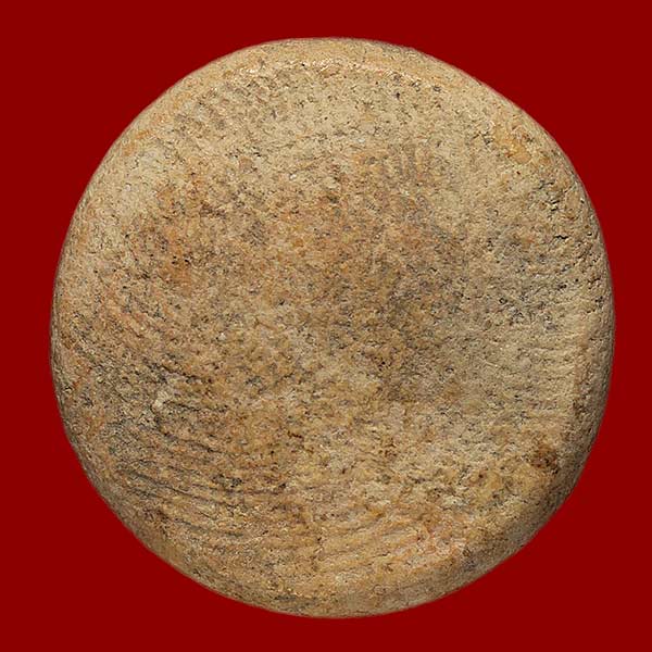 หลวงพ่อปานกรุวัดคู้สลอดพิมพ์จันทร์ลอยมีเปลือกดูง่ายสวยแชมป์#2