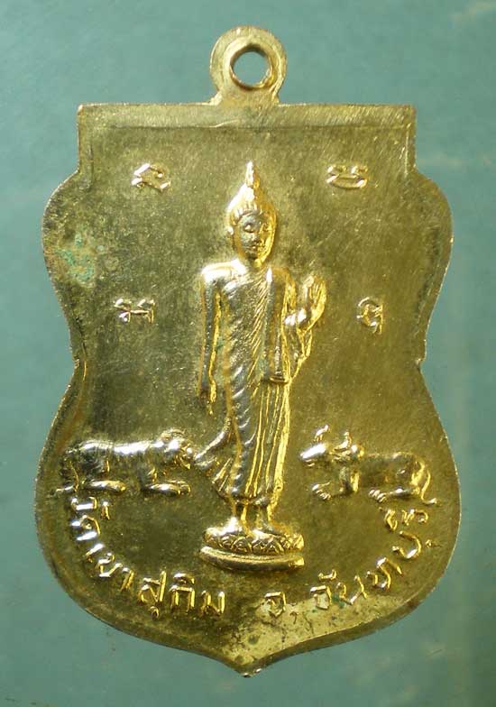 เหรียญปี36 หลวงพ่อสมชาย วัดเขาสุกิม