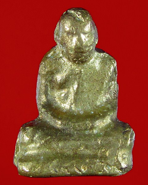 รูปหล่อโบราณหลวงพ่อเขียน รุ่นเถ้าแก่หอเตี๊ยะ(บู้บี้) วัดสำนักขุนเณร จ.พิจิตร 