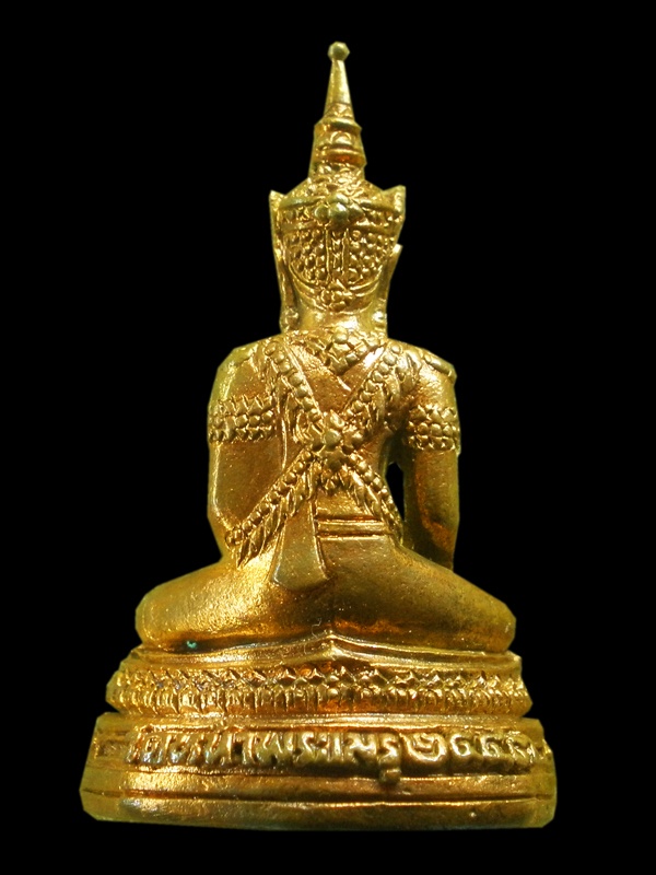 รูปหล่อหลวงพ่อพุทธนิมิตวัดหน้าพระเมรุราชิการาม จ.อยุธยา ปี 2547 รุ่นสมโภช 500 ปี เนื้อทองแดง