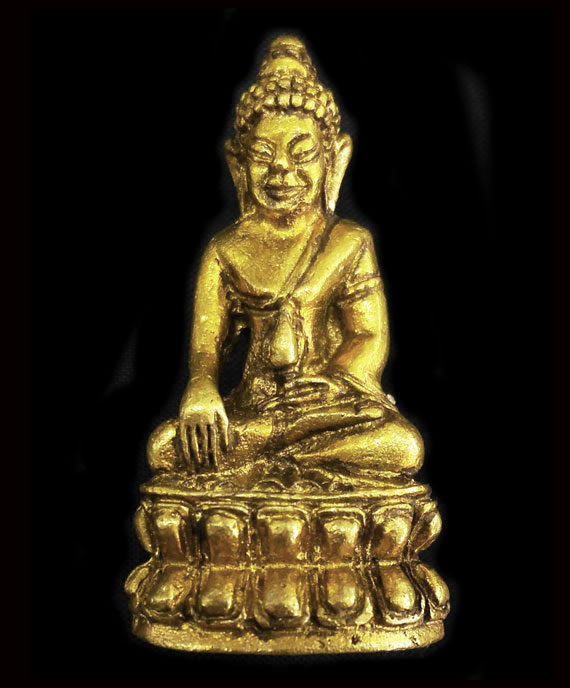 เคาะเดียว พระกริ่งสัมฤทธิ์ผล เนื้อทองทิพย์ รุ่น เสาร์ ๕ มหาเศรษฐี ปี 43 สวย ไม่ตอกโค๊ต หาเจออยาก