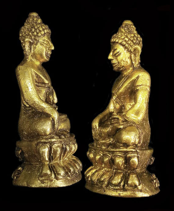 เคาะเดียว พระกริ่งสัมฤทธิ์ผล เนื้อทองทิพย์ รุ่น เสาร์ ๕ มหาเศรษฐี ปี 43 สวย ไม่ตอกโค๊ต หาเจออยาก