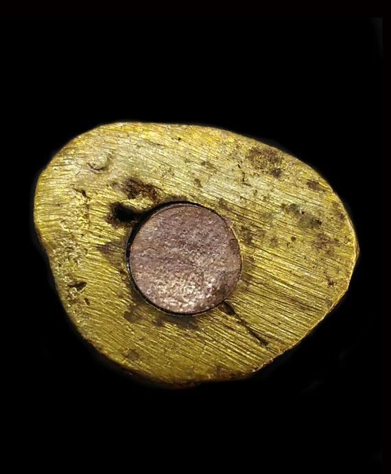 เคาะเดียว พระกริ่งสัมฤทธิ์ผล เนื้อทองทิพย์ รุ่น เสาร์ ๕ มหาเศรษฐี ปี 43 สวย ไม่ตอกโค๊ต หาเจออยาก