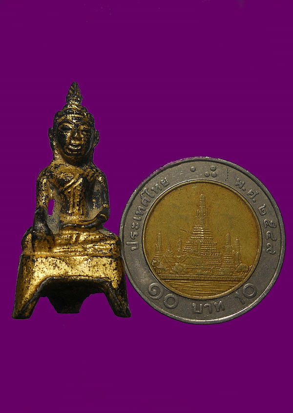 พระเนื้อโลหะ เก่าสวย ไม่ทราบที่