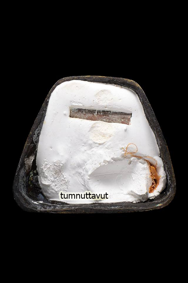 รูปเหมือนหล่อบูชา หลวงพ่อสาคร มนุญโญ วัดหนองกรับ จ.ระยอง รุ่นแรก ปี 2544