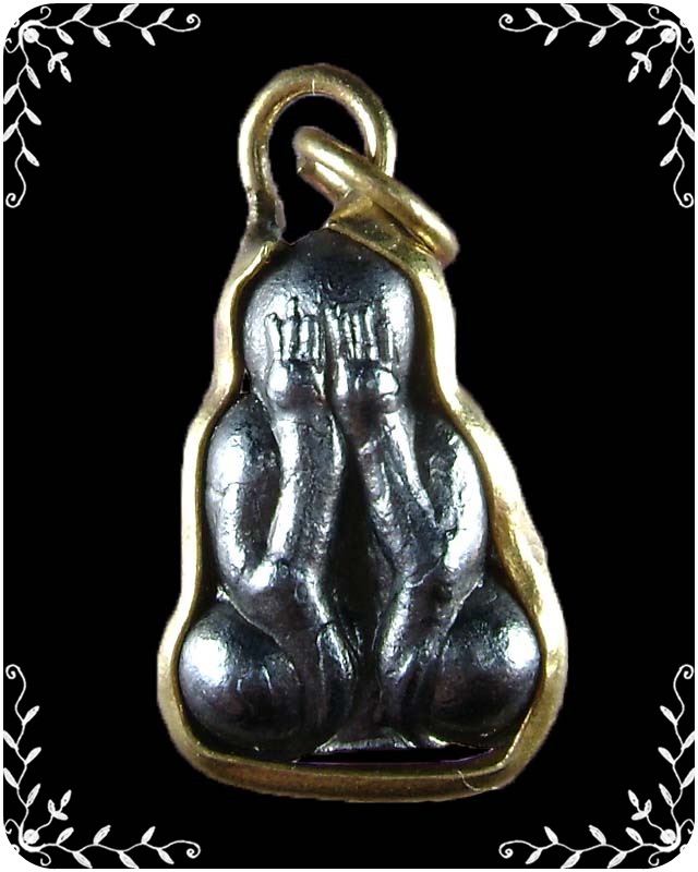 ประปิดตาสองหน้า เนือเมฆพัตร หลวงพ่อเดิม เลี่ยมเดิม