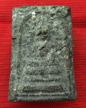 พระสมเด็จปรกโพธิ์หลวงพ่อเงิน  เนื้อผงใบลานพิมพ์เล็ก จ.นครปฐม พร้อมบัตรรับรองครับ