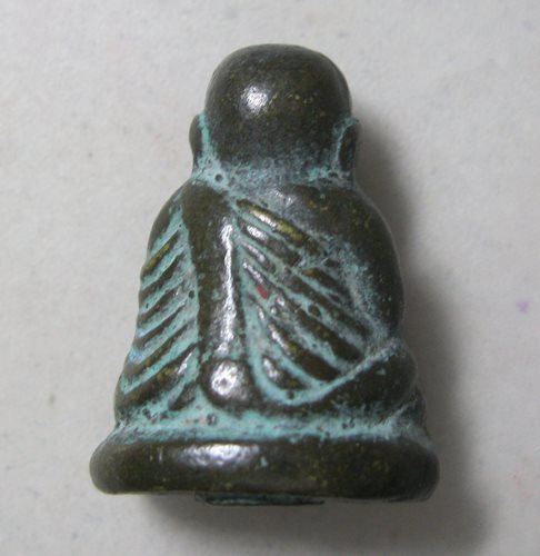 หลวงพ่อเงิน ปืนแตก ปี2528 พร้อมกล่องวัด