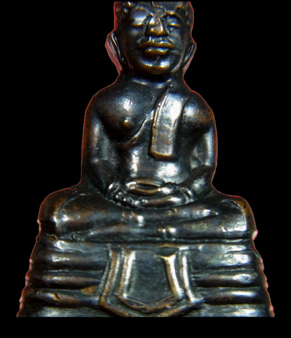 พระกริ่งหลวงพ่อโสธร ปี 2508 เนื้อทองเหลืองรมดำ พร้อมบัตรรับรอง