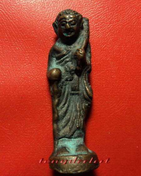 ลาภผลพูลทวี ด้วยพระสีวลีหลวงพ่อแฉ่ง วัดบางพัง เนื้อทองผสมหล่อโบราณค่ะ