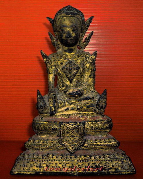 พระบูชารัตนโกสินทร์ พิมพ์ภิกษูณี ลงรักปิดทองเดิม สวยมากค่ะ