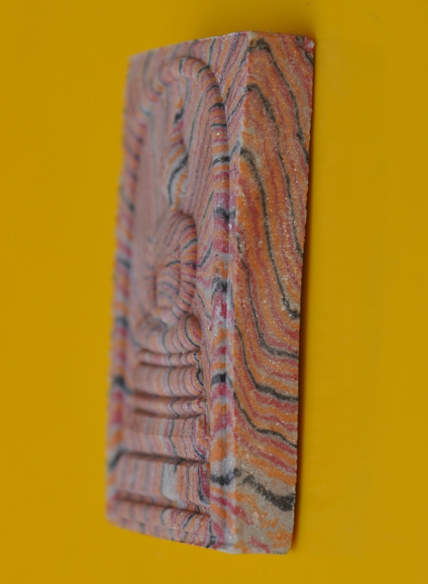 พระสมเด็จสายรุ้งหลังรูปเหมือนหลวงพ่อจรัญ วัดอัมพวัน