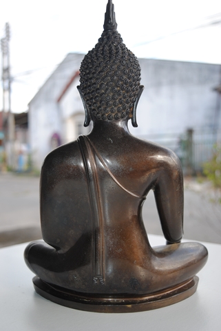 พระบูชากฐินต้น ภปร. วัดเทวสังฆาราม(วัดเหนือ) ปี 2506 ยุคเก่า