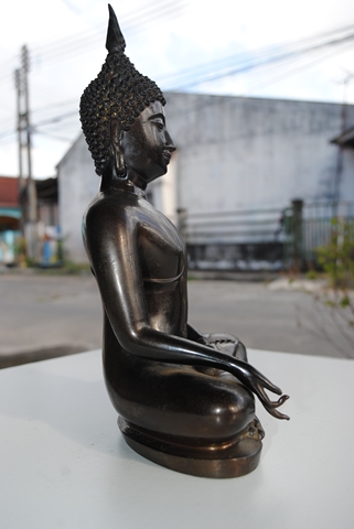 พระบูชากฐินต้น ภปร. วัดเทวสังฆาราม(วัดเหนือ) ปี 2506 ยุคเก่า