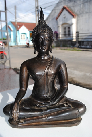 พระบูชากฐินต้น ภปร. วัดเทวสังฆาราม(วัดเหนือ) ปี 2506 ยุคเก่า