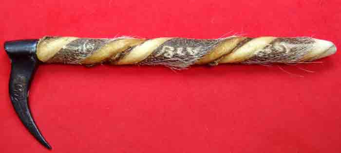 ***ตะขอช้างพิเศษ*** ((( พิเศษด้ามเชือกหนังปะกำสวยๆสำหรับเสริมบารมี)))***