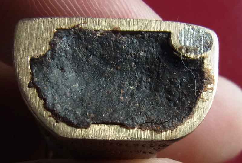 พระสังกัจจายน์ รุ่นแรก หลวงปู่แสง ญาณวโร เนื้อขันลงหิน(พิเศษ 3 โค้ต)