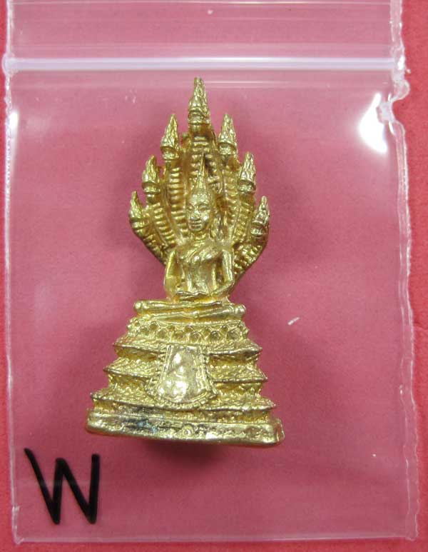 (พระนาคปรกกะหรั่ยทอง)พระพุทธมหามงคลธรรม วัดป่าบ้านตาด จ.อุดรธานี ปี53