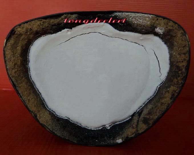 พระสังกัจจายน์บูชาถือถุงเงินถุงทอง หน้าตัก 4.5 นิ้ว ใต้ฐานดินไทยค่ะ