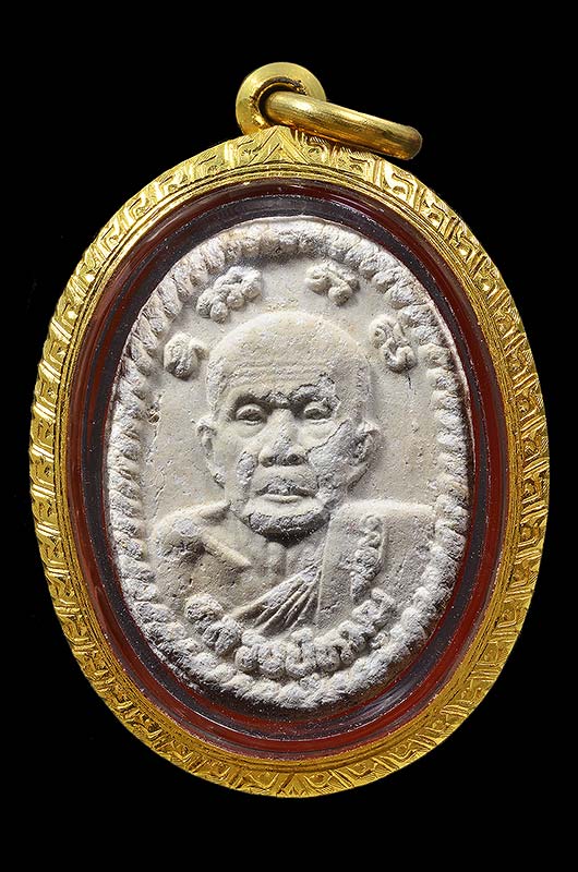 พระหลวงปู่หมุน วัดบ้านจาน รุ่นดวงเศรษฐี เนื้อผง ปี๔๓