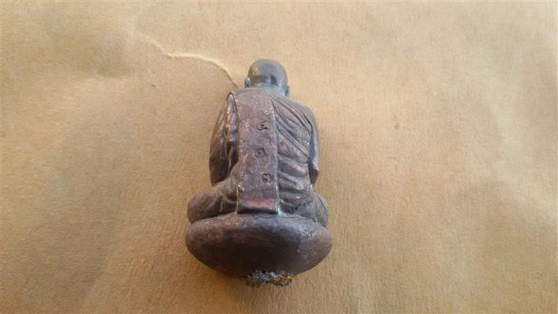 "รูปหล่อเบ้าทุบ รุ่นแรก"_สมเด็จพระญาณสังวร วัดบวรฯ_เนื้อชนวนนำฤกษ์