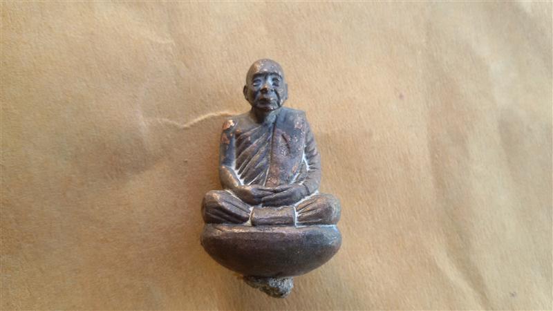 "รูปหล่อเบ้าทุบ รุ่นแรก"_สมเด็จพระญาณสังวร วัดบวรฯ_เนื้อชนวนนำฤกษ์