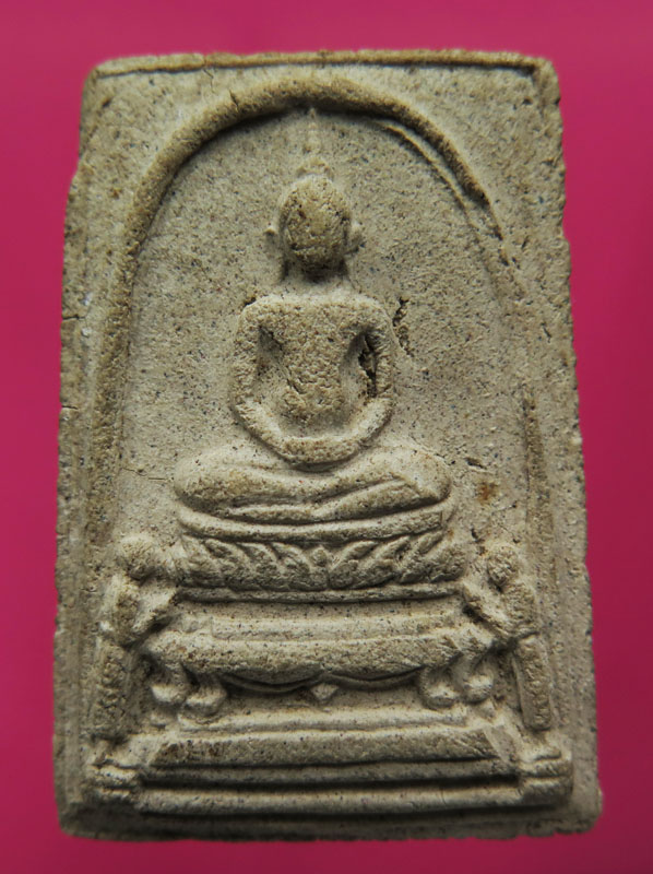 พระสมเด็จพิมพ์พระโมคคัลลาพระสารีบุตร กรุวัดนางชี กรุงเทพ ปี09 หลวงปู่โต๊ะ ปลุกเสก 