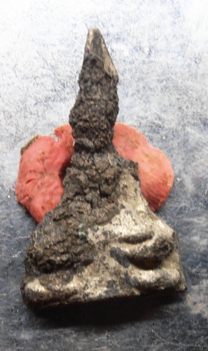 พระท่ากระดานเนื้อชินตระกั่ว กรุวัดเกาะ ครับ